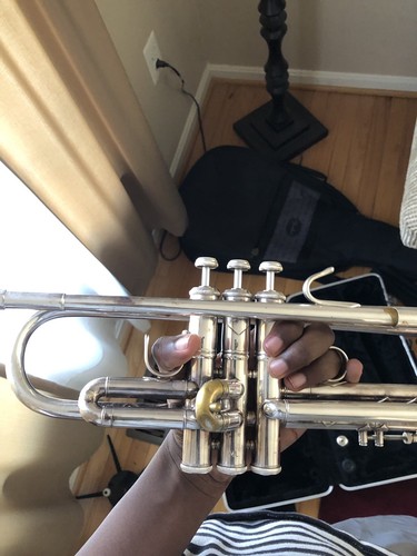 Bach Stradivarius Model 37 Silver Plated B-flat Trumpet (STILL WORKS PERFECTLY)