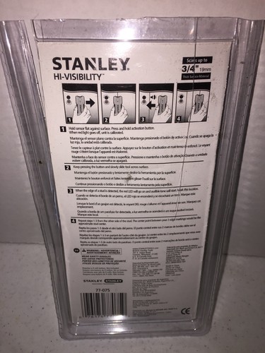 Stanley Stud Finder 0.75-in Scan Depth Finder