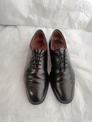 Vintage Church's New Yorker Mens Black Leather Whole Cut Oxford UK 7E Us 8 Shoes