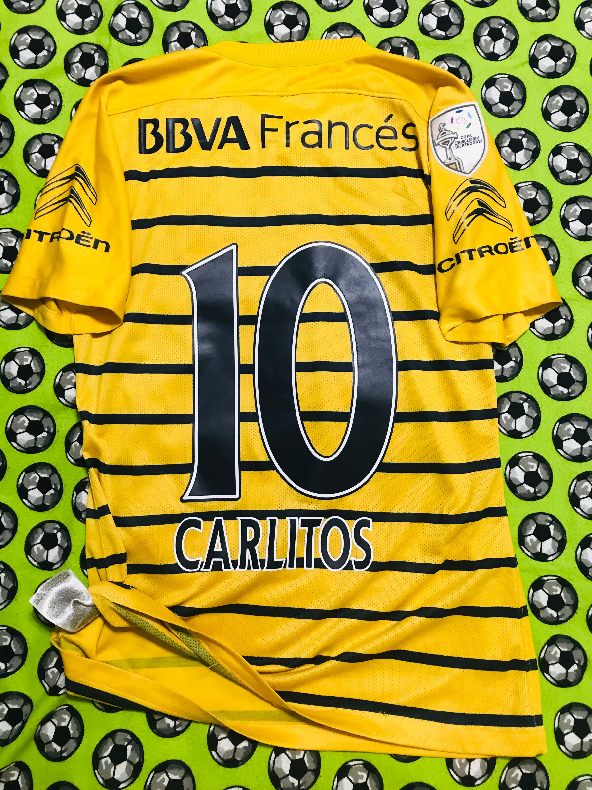 Boca Juniors Carlitos 2014-2015 Authentic Jersey Nike Shirt