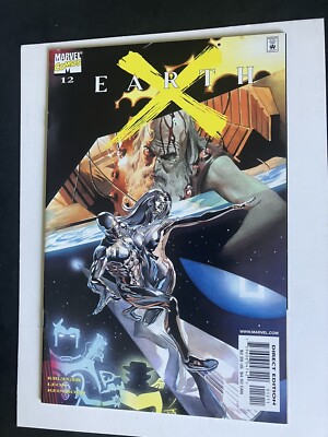 EARTH X #12 MARVEL COMICS 2000 1ST SHALLA-BAL SILVER SURFER FF MCU  KEY NICE NM