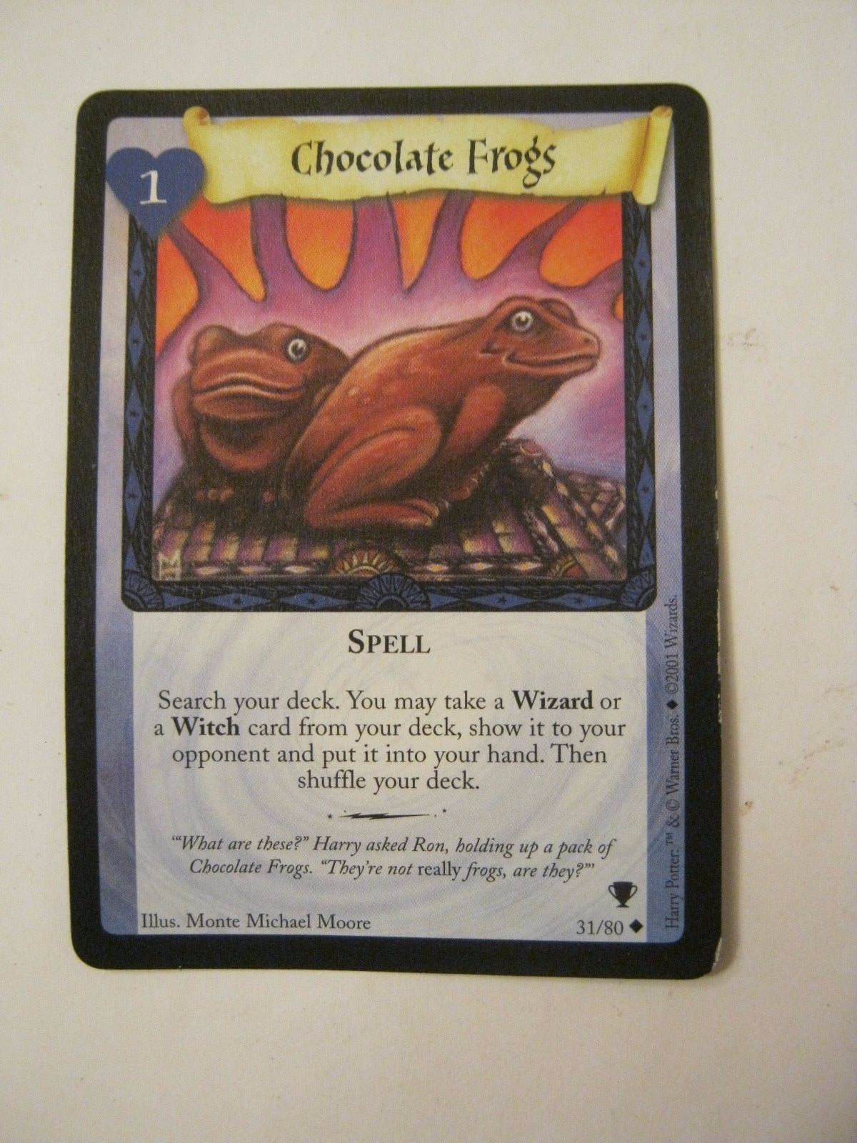 その他 2004 Artbox Harry Potter Chocolate Frog 7 Harry Potter Chocolate Frog Trading Cards 2004 SEALED NEW