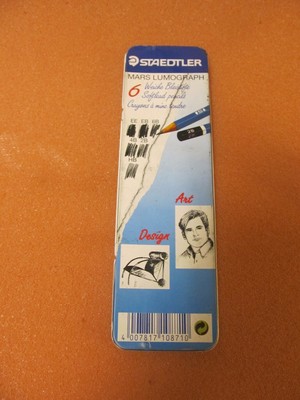 Staedtler Mars Lumograph6 Softlead PencilsArt SuppliesDrawingDesign