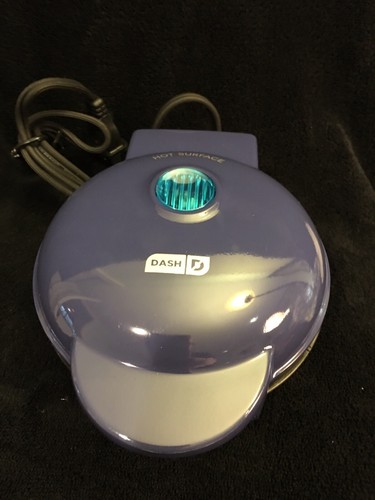 Dash Nonstick Mini Waffle Maker Mini Panini Maker Blue New In Box (NIB)