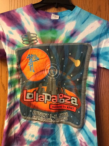 Lollapalooza (8/1-3/2008). Shirt. Tiedye. S | eBay