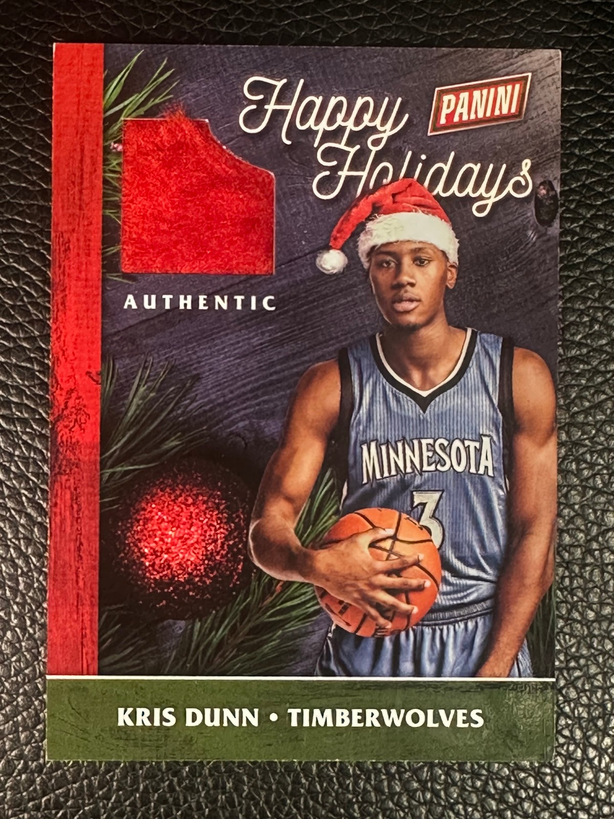 2016 Panini Black Friday #5 Kris Dunn Santa Hat RC Rookie