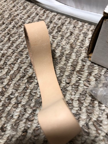 3/4”x12” Leather Honing  Polishing Belt - Strop Fits Ken Onion Work Sharp