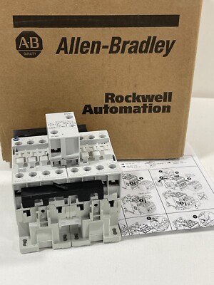 New Allen Bradley 104-E12EJ22 Reversing Contactor  24-60V AC/DC  Operating Volts