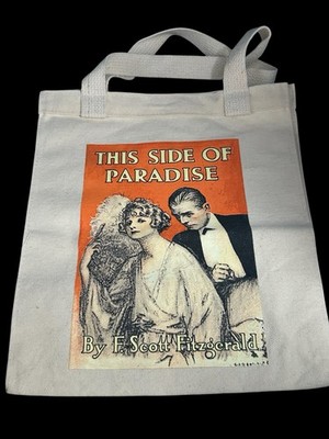 Vintage This Side of Paradise F. Scott Fitzgerald Book Tote Bag Barnes and Noble