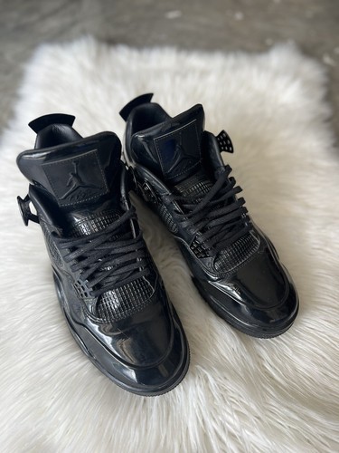 Size 11.5 - Air Jordan 4 Retro 11Lab4 - Black 886059774709| eBay