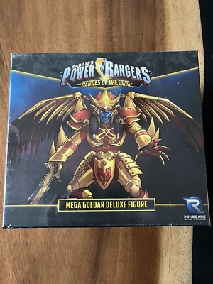Power Rangers Heroes of the Grid Mega Goldar Deluxe Figure NEW in shrink