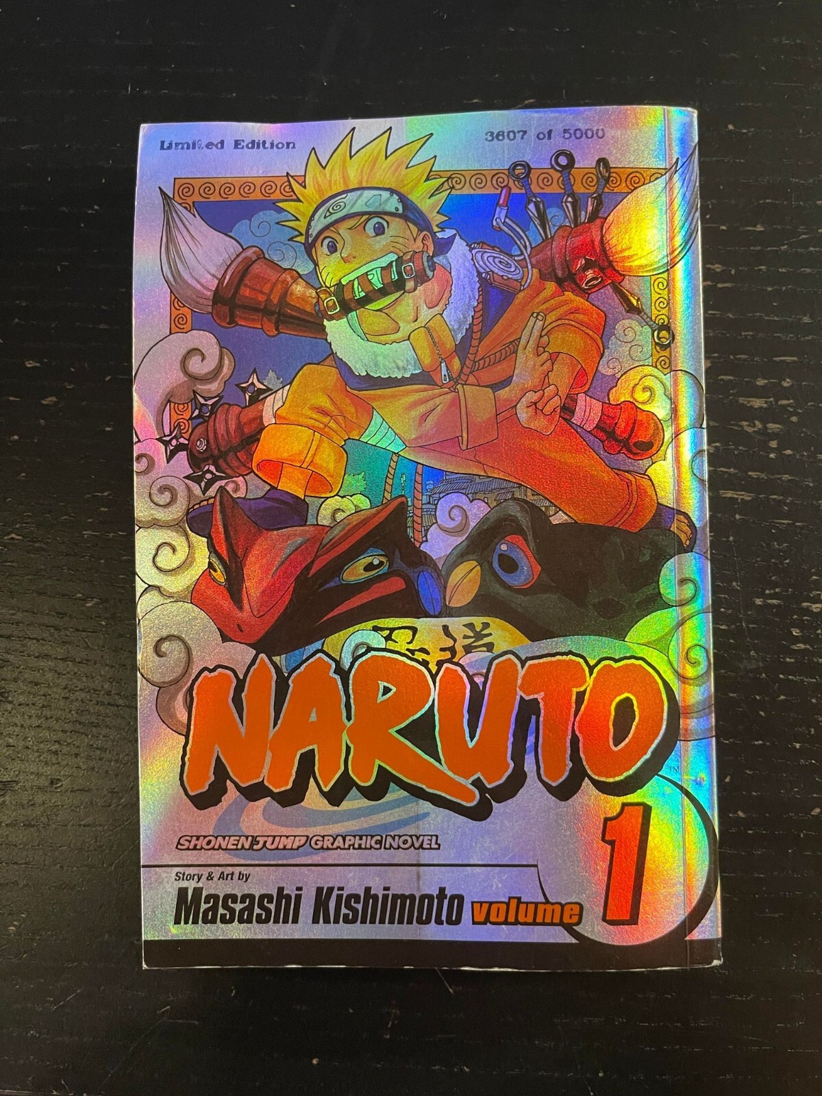Naruto Vol.1 Limited Edition 2003 Manga (3607 of 5000 Naruto Vol.1 Limited Edition 2003 Manga (3607 of 5000
