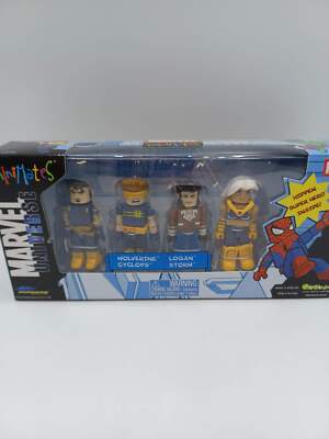 Marvel Minimates Wolverine Cyclops Logan Storm