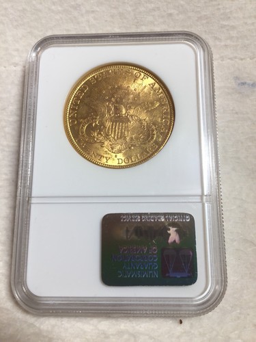 1897 S 20$ Gold Coin PCGSMS62 Double Eagle Liberty