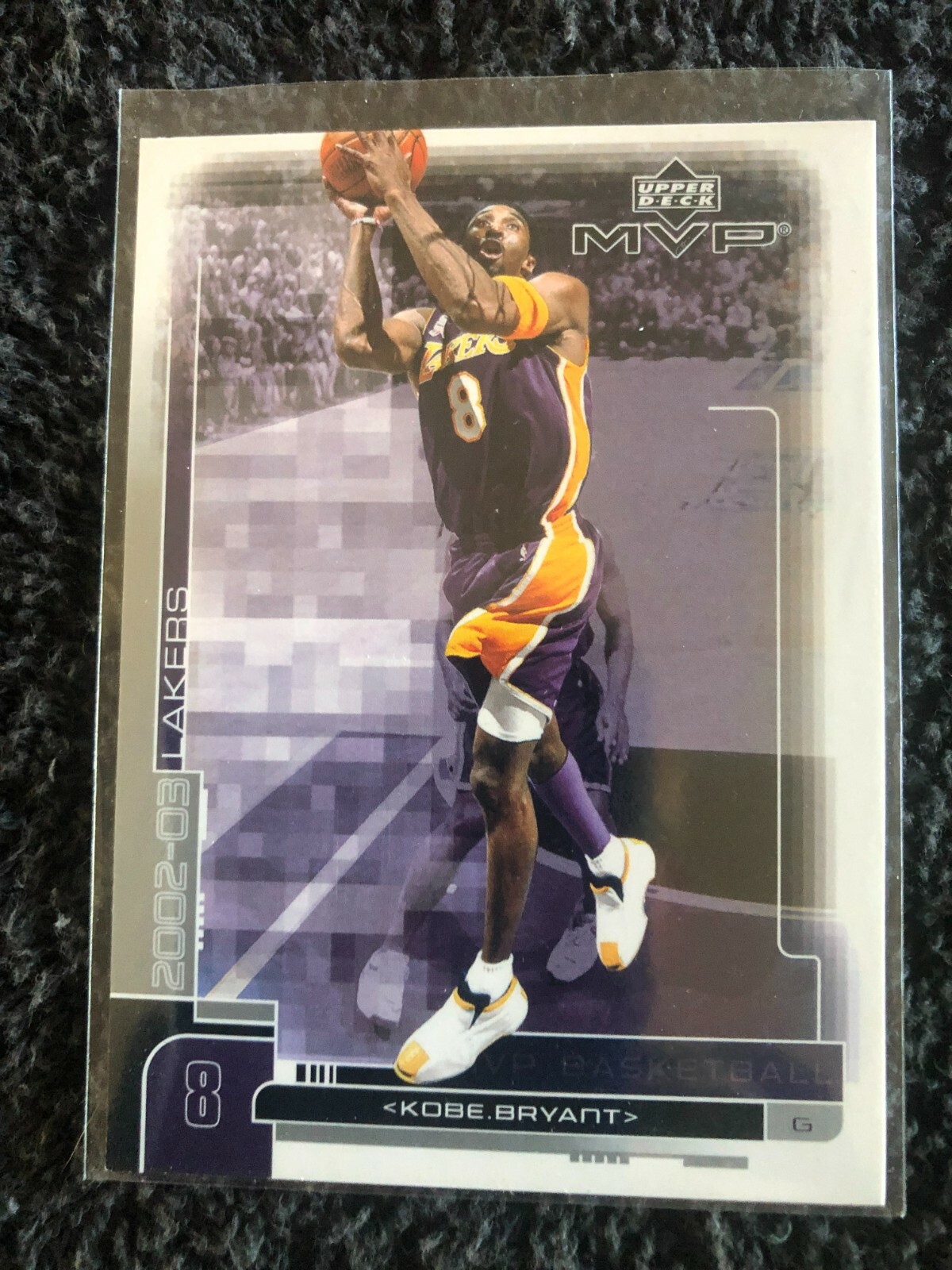 Kobe Bryant 2002-03 Upper Deck MVP Card #79 Lakers MINT MK23