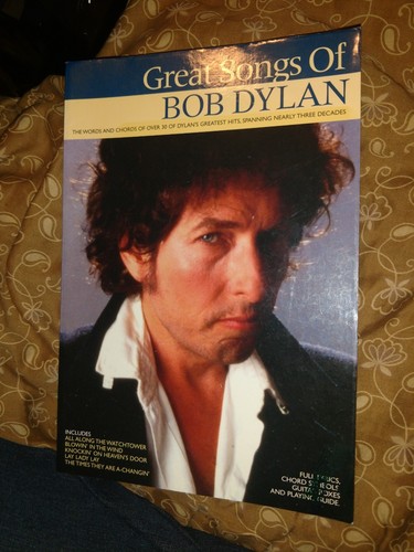 BOB DYLAN LOVE & THEFT + best of piano vocal guitar chord book free usa shipping