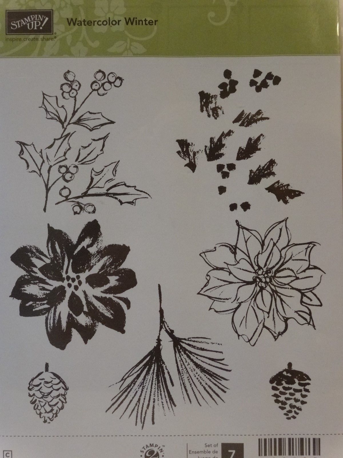 Stampin' Up! vacaciones Craft Sellos