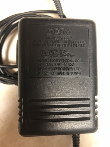 GENUINE SEGA Genesis Power Supply 1602-1  AC 10V Adapter Authentic