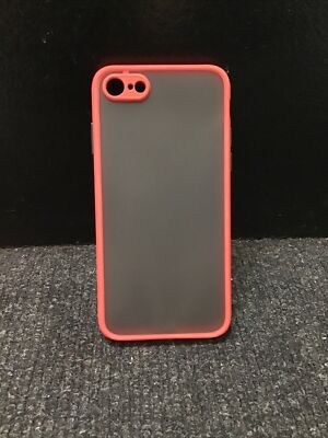 iPhone 7/8 Scratch Resistant  Case Red And Black