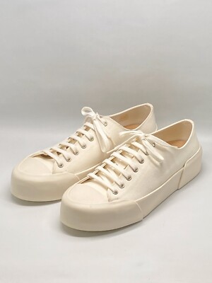 Jil Sander Low-Top Canvas Sneakers size 43/us size 10