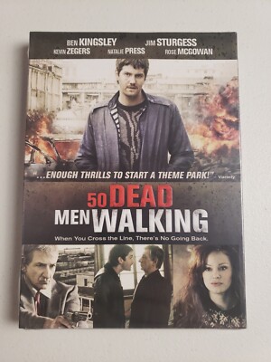 50 Dead Men Walking (DVD, 2010) Jim Sturgess, Rose Mcgowan, Ben Kingsley, Brand 