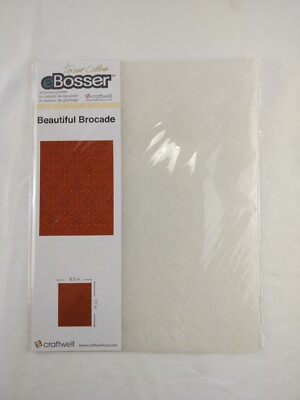 Craftwell Universal Embossing Folder Teresa Collins 8.5''x 11'' eBosser Cut'n'Boss