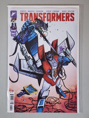 Transformers #7 Cover A New NM Warren Johnson & Corona Image 2024
