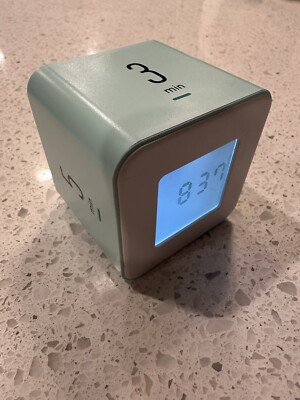 Mooas Multi Cube Timer/Rotating Timer, Simple Operation, Clock & Timer