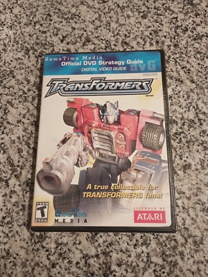 Transformers DVD / DVG Game Time Media Digital Video Game (Sealed) SHIPS FREE