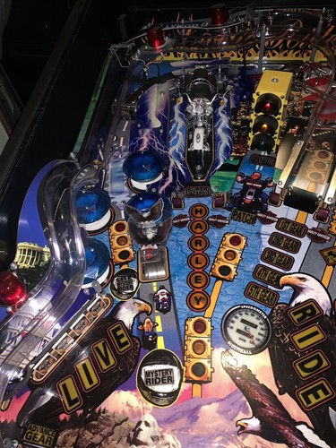 HUO Sega HARLEY DAVIDSON MOTORCYCLE Pinball Machine