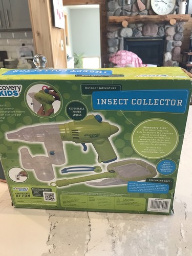 Discovery Kids Outdoor Adventure Insect Collector Kit :: Net Tongs Collector NIB