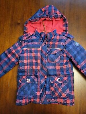Girls Rugged Bear Winter Coat Jacket Size 4