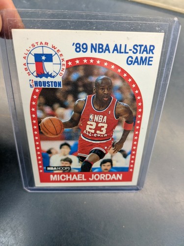 Michael Jordan 1989-90 NBA Hoops All-Star Game #21 23 MVP Michael Jordan 1989-90 NBA Hoops All-Star Game #21 23 MVP