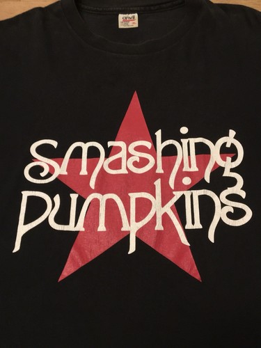 *Vintage 90s* Smashing Pumpkins Just Say Maybe T Shirt Anvil USA Men's XL Cotton