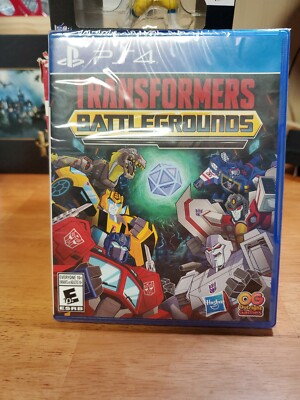 Transformers: Battlegrounds (Sony PlayStation 4, 2020) PS4 Brand New Sealed