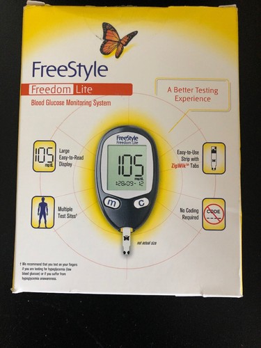 Freestyle Freedom Lite Blood Glucose Monitoring System 1-Kit