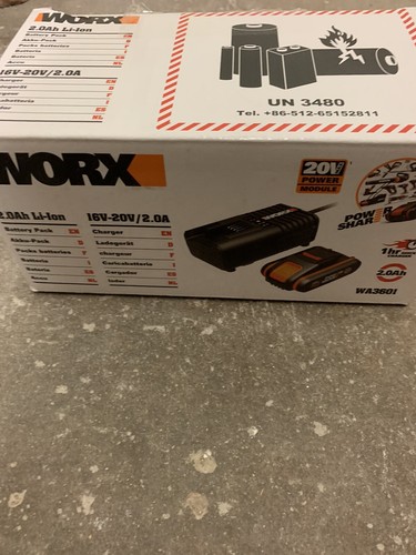 worx 20v akku Set Neuwertig