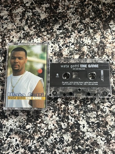 洋楽 WATA GOTTI G-RAP VYNAL GANGSTARAP Wata Gotti - The Game Cassette Tape RARE Chicago G Funk Chi
