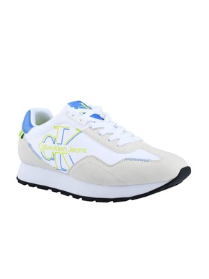 ДЖИНСЫ CALVIN KLEIN JEANS Мужские серые кроссовки на платформе в смешанной технике Eden Toe 13
