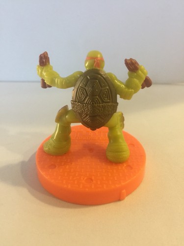 McDonalds 2015 Teenage Mutant Ninja Turtles Michelangelo Spinning Toy #3