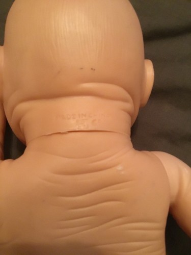 Anatomically Correct 12” Tall Newborn Baby Boy Doll Blue Eyes