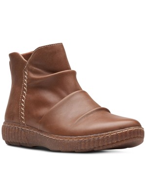 Женские коричневые ботильоны на танкетке Caroline Rae из КОЛЛЕКЦИИ CLARKS, 8 М