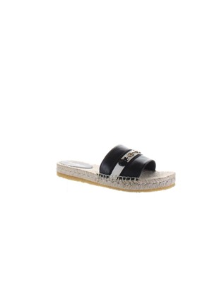 

SALVATORE FERRAGAMO Женские черные эспадрильи Kaden на платформе без шнуровки, Черный, 743843