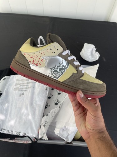 Warren Lotas Reaper Dunk Low Sneaker Chainsaw OG Size 10.5