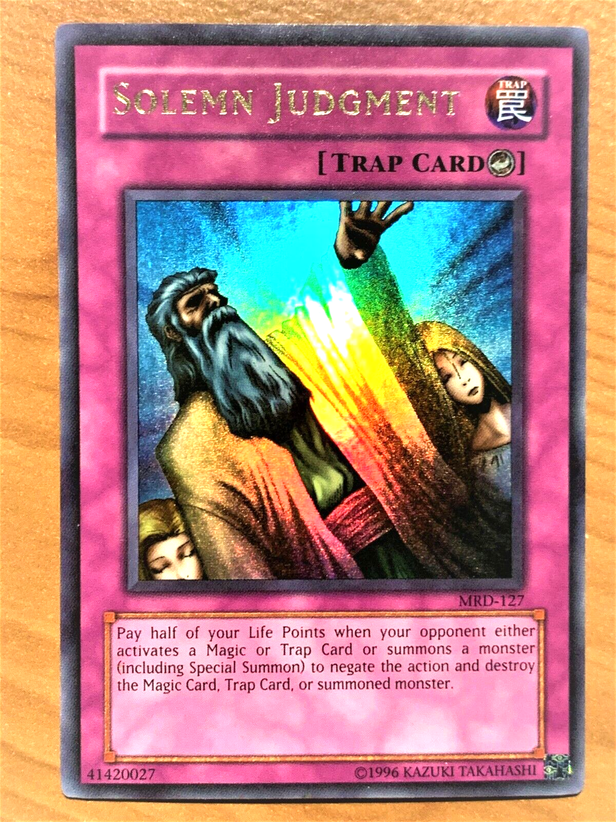 yugioh Solemn Judgment MRD-127 Unlimited Edition Ultra Rare yugioh Solemn Judgment MRD-127 Unlimited Edition Ultra Rare