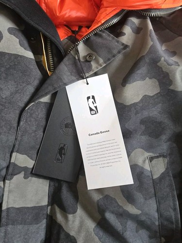 Pre-owned Canada Goose Rhude Nba All Star Game Chilliwack Bomber Jacket Limited Sz M In Multicolor