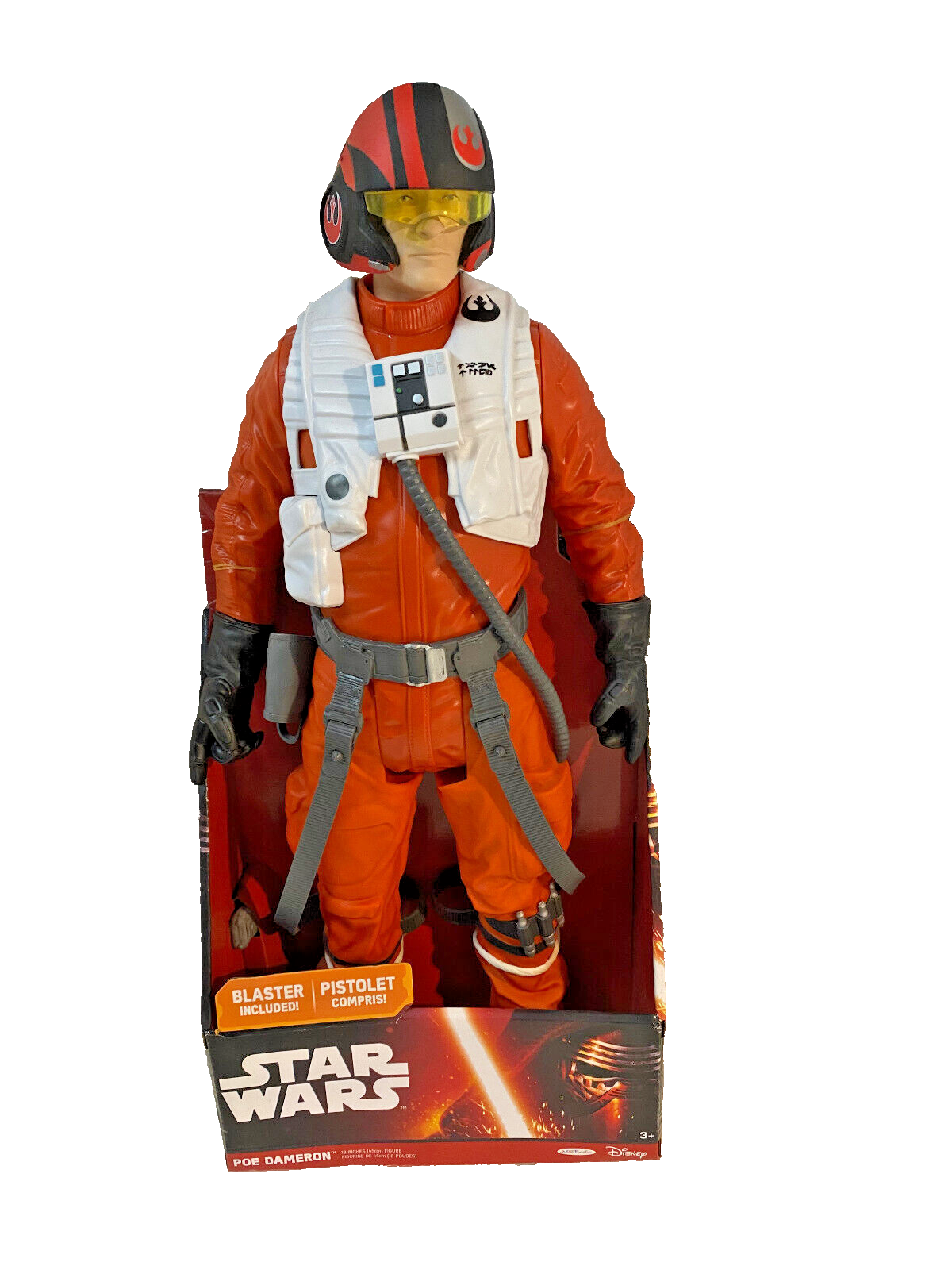 Star Wars Poe Dameron 45cm Jakks Big Figs große Figur OVP TOP NEU Sammllung