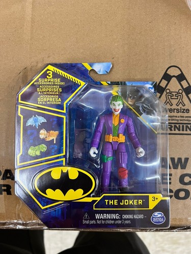 DC Comics Spin Master Batman: The Joker Purple Suit with 3 Surprise Accessories