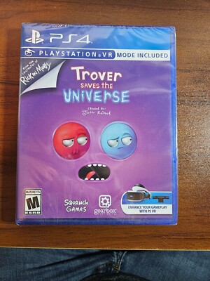 PlayStation 4 PS4 VR Trover Saves the Universe Brand New and Sealed