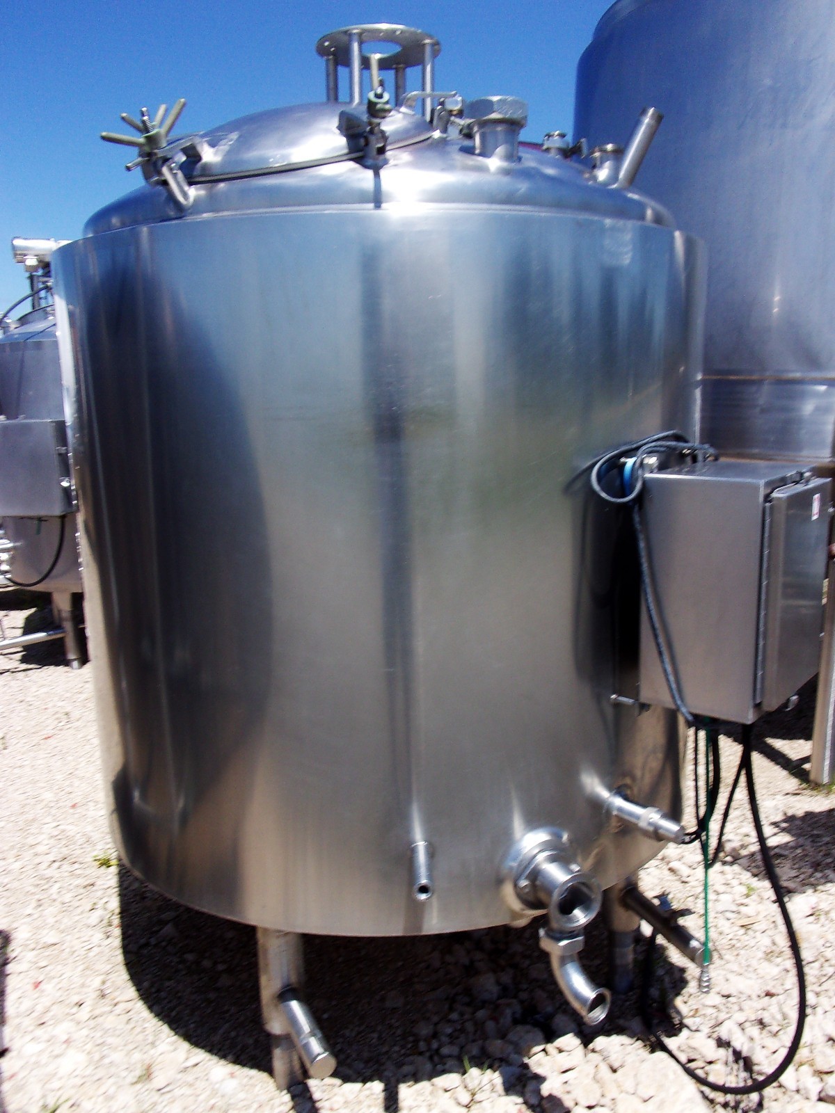 300 Gallon Stainless Steel Jacketed Agitated Processor